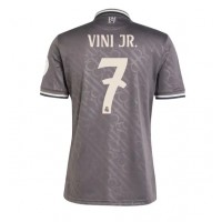 Dres Real Madrid Vinicius Junior #7 Tretina 2024-25 Krátky Rukáv